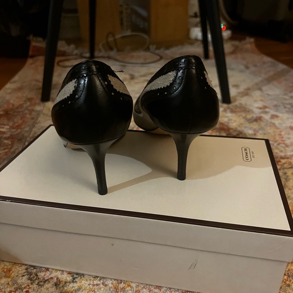 Coach Black/Natural Estefani‎ Heels - Picture 5 of 7
